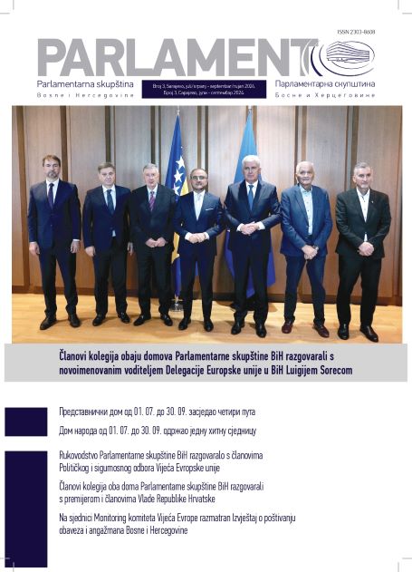 Izašao novi broj „Parlamenta“ za razdoblje srpanj – rujan 2024. godine